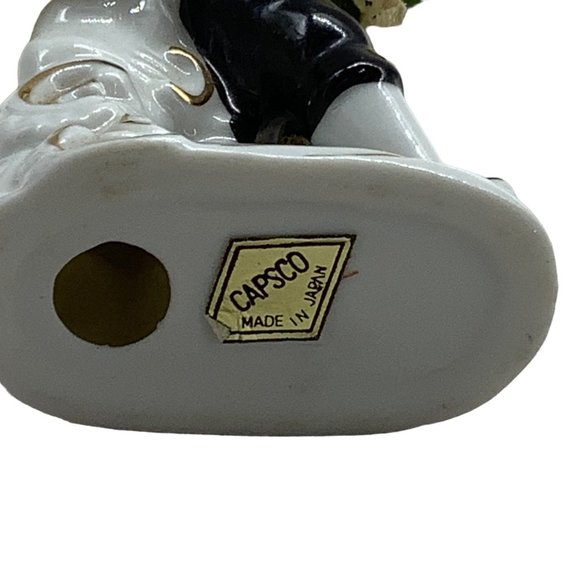 Vtg Caspco Dapper Lace Victorian Gentleman Figure Figurine Decor Japan 4.5" - Picture 5 of 6